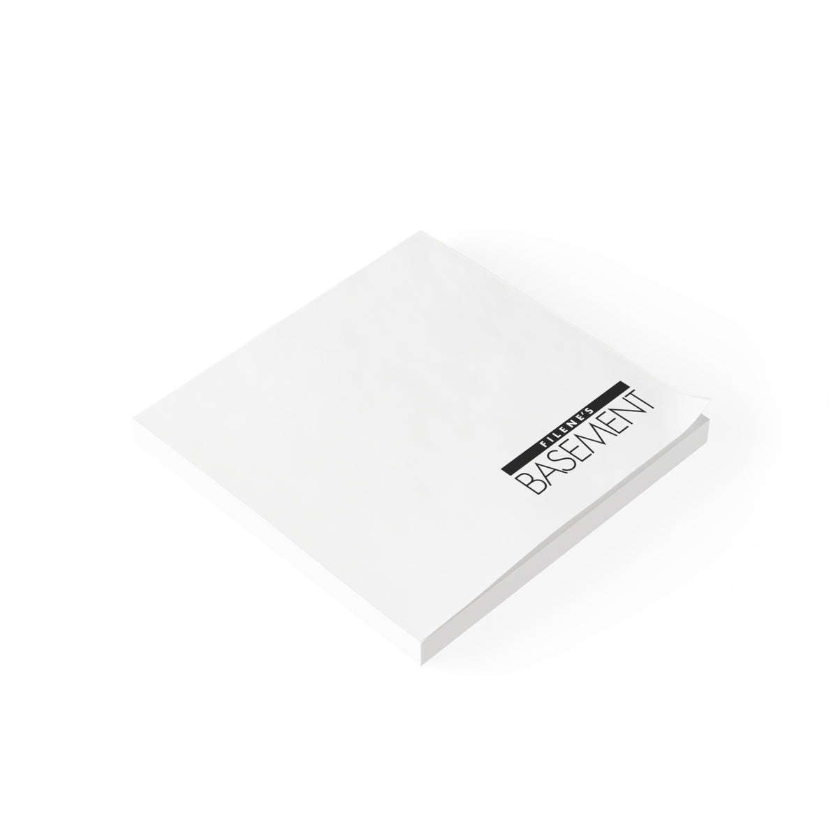 Filene's Basement Sticky Post-it Note Pad