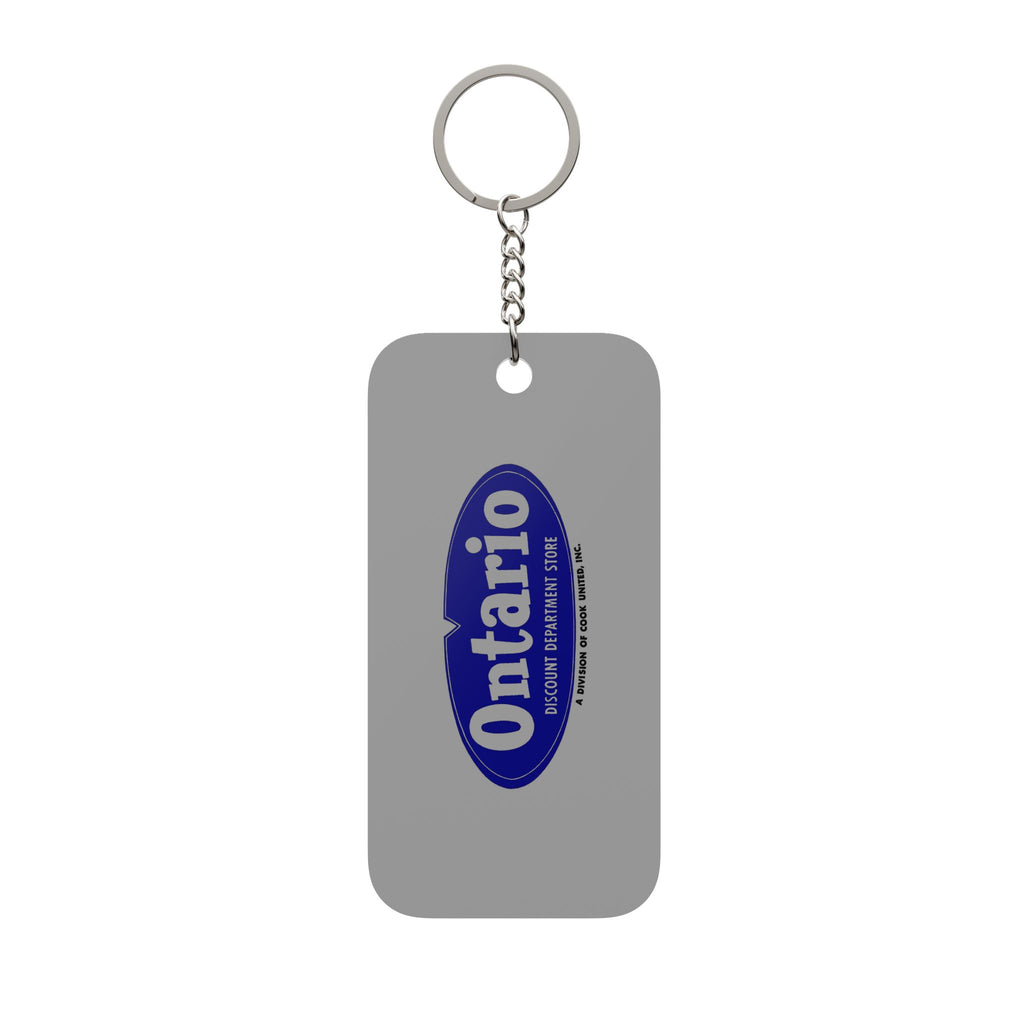 Ontario Discount Department Store Double-Sided Keychain Charm