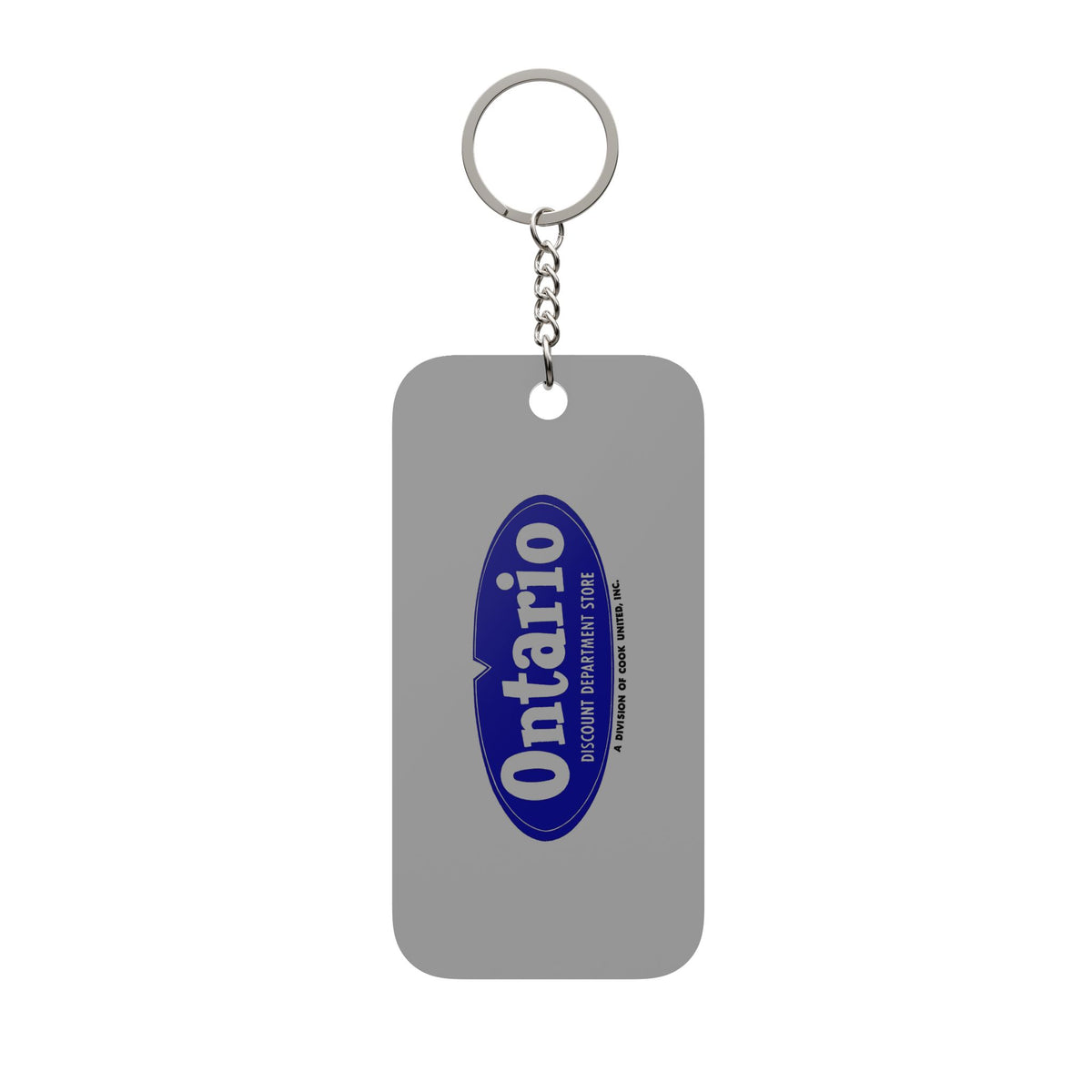 Ontario Discount Department Store Double-Sided Keychain Charm