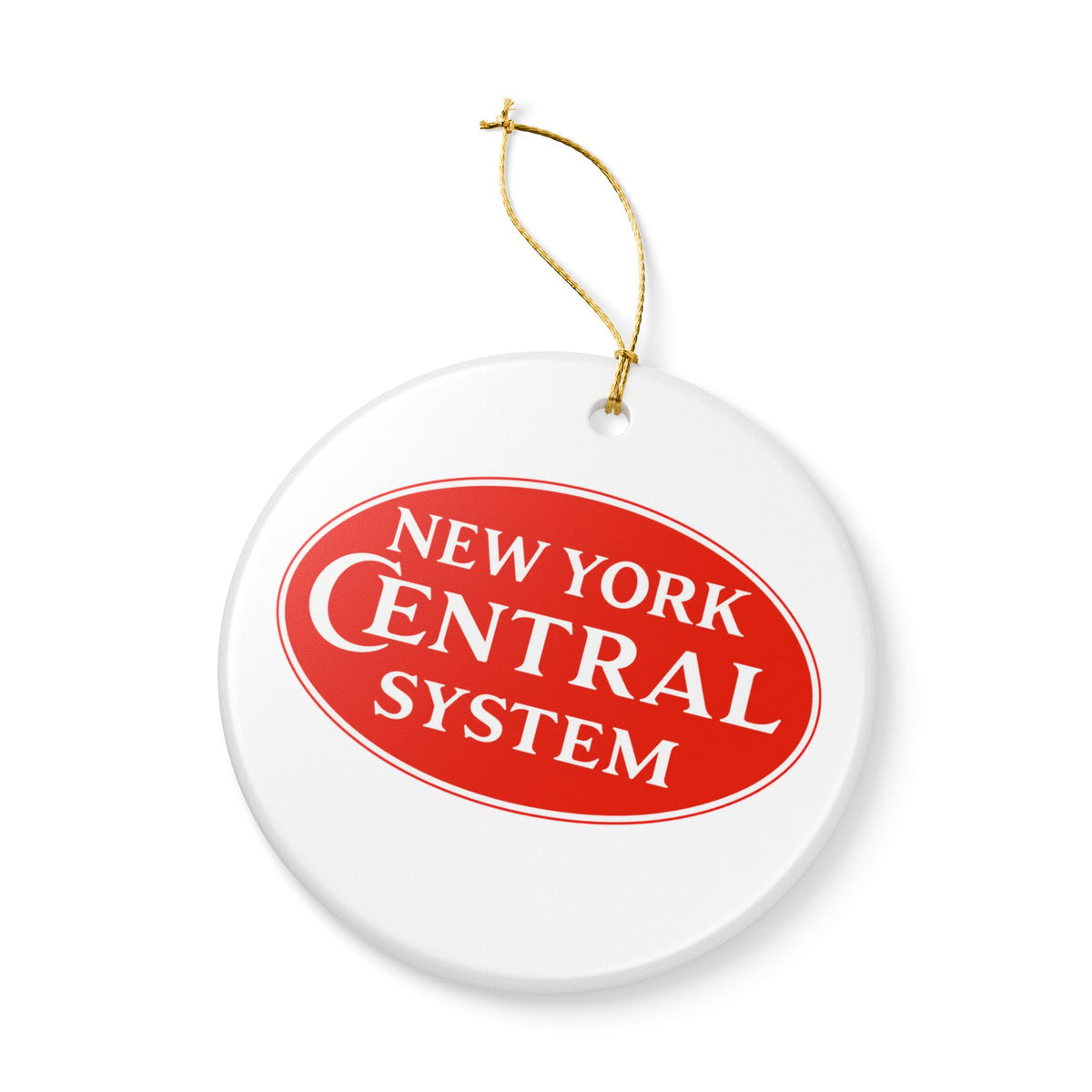 New York Central Railroad Ceramic Ornament