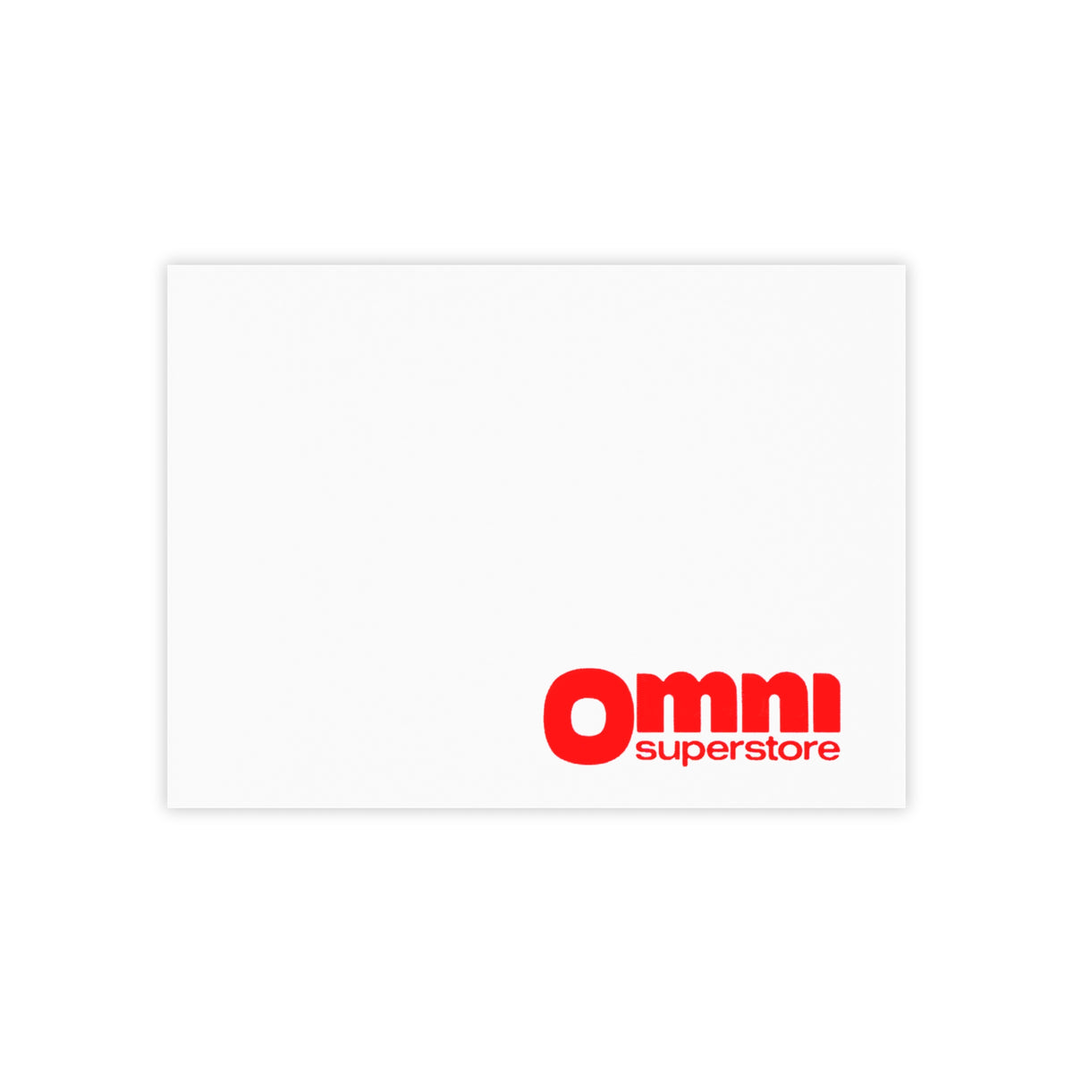 Omni Superstore Sticky Post-it Note Pad