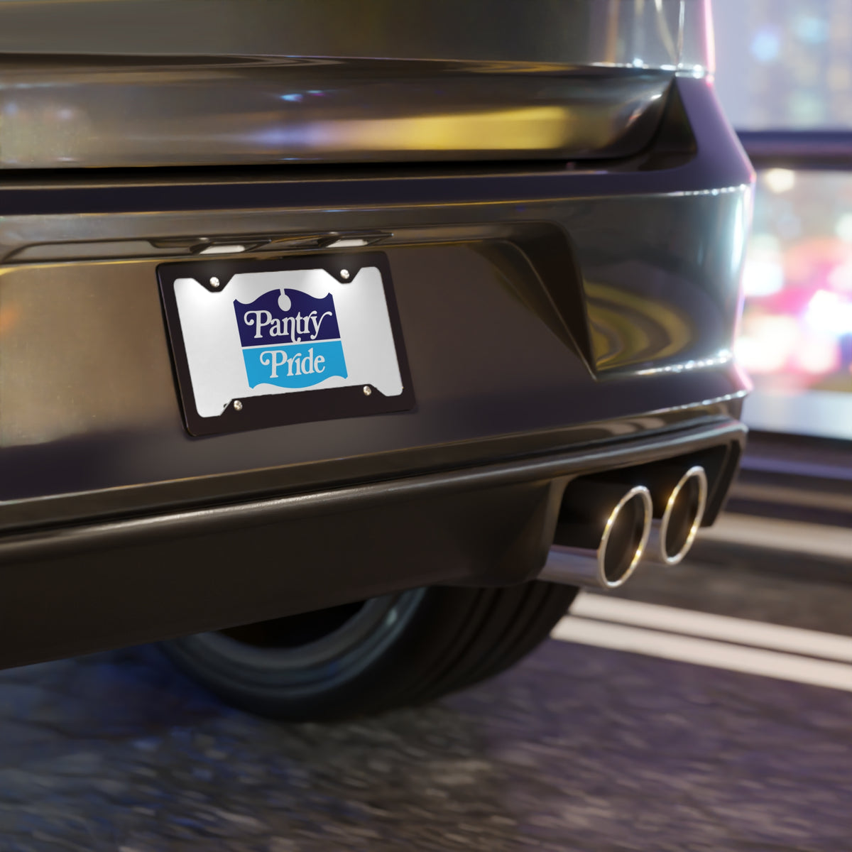 Pantry Pride Vanity License Plate