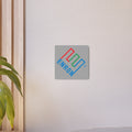 Enron Square Metal Sign