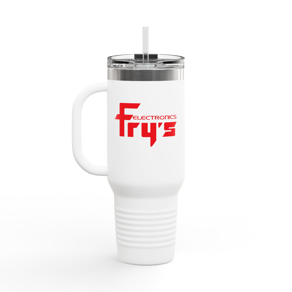Fry's Electronics, Inc. 40oz Insulated Travel Mug Stainless Tumbler