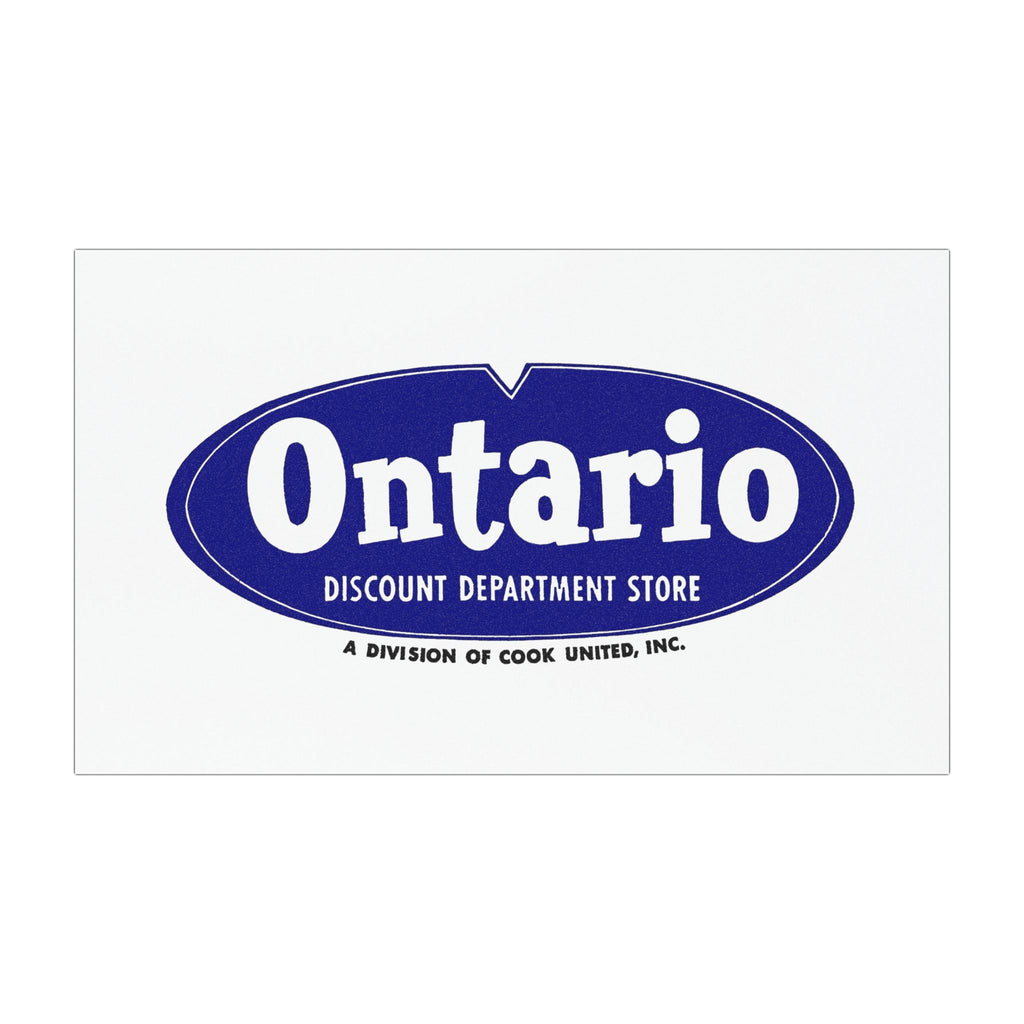 Ontario Discount Department Store Car Magnet