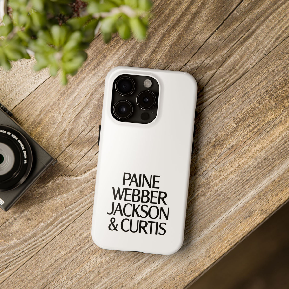 Paine Webber Jackson & Curtis Tough Phone Case