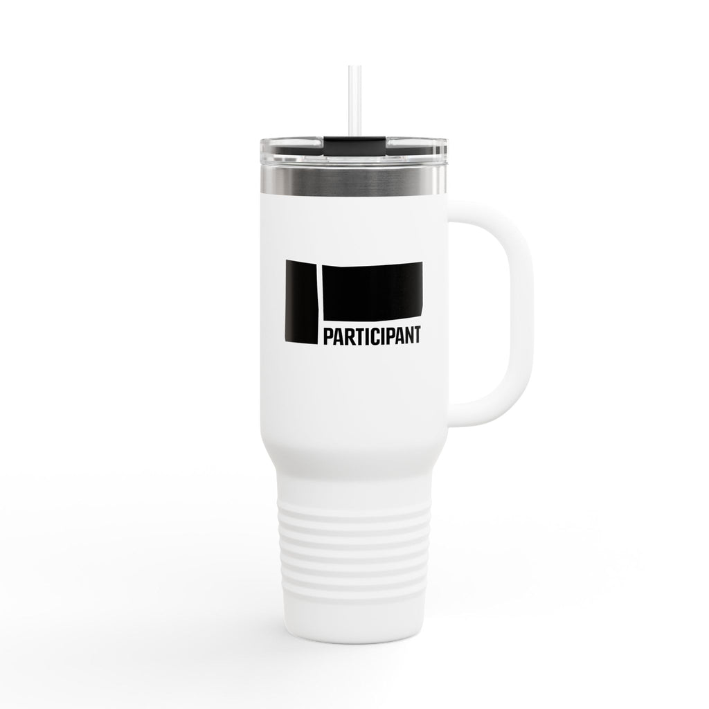 Participant Media 40oz Insulated Travel Mug Stainless Tumbler