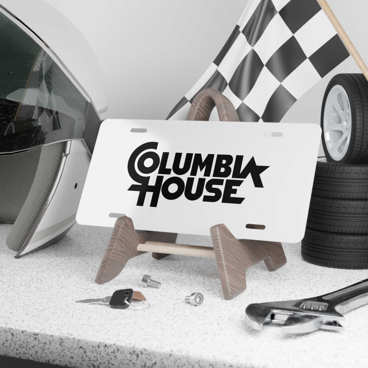 Columbia House Vanity License Plate
