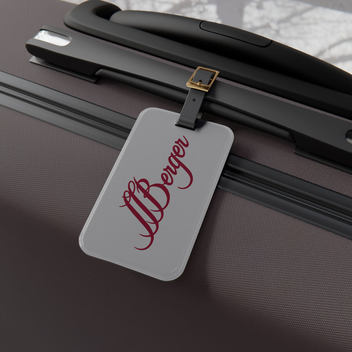 L. L. Berger Luggage Tag