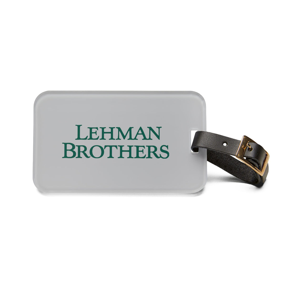 Lehman Brothers Luggage Tag