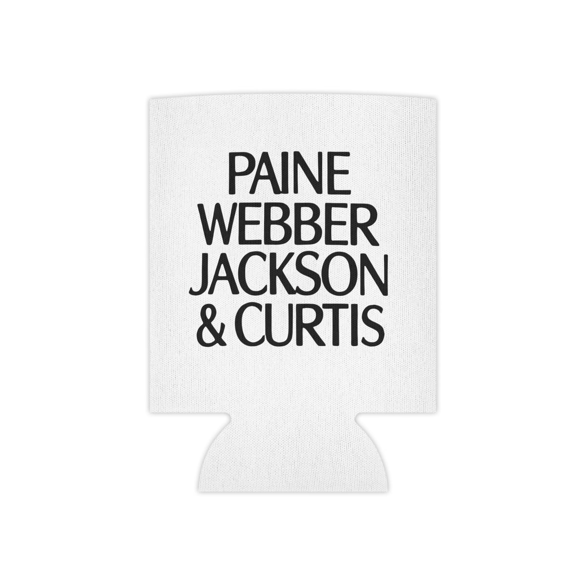 Paine Webber Jackson & Curtis Can Cooler