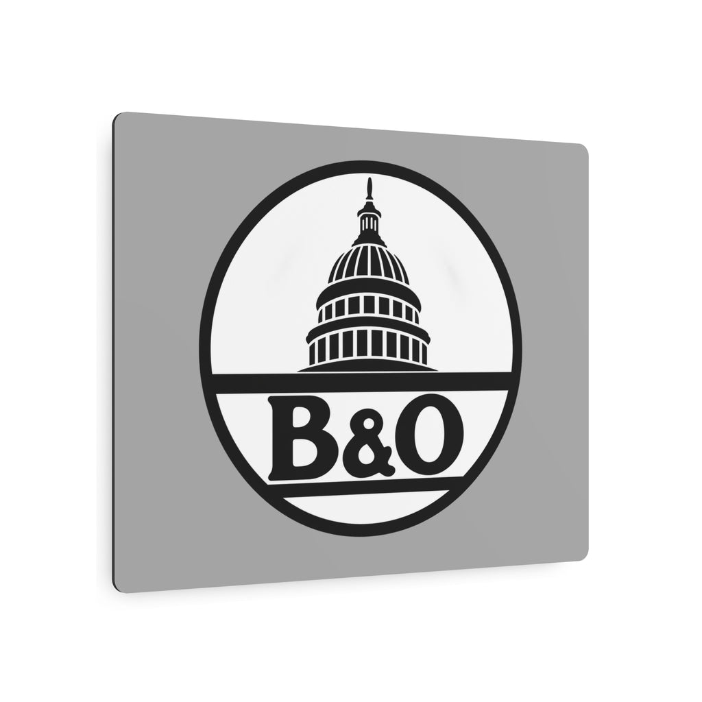 Baltimore and Ohio Railroad Metal Sign