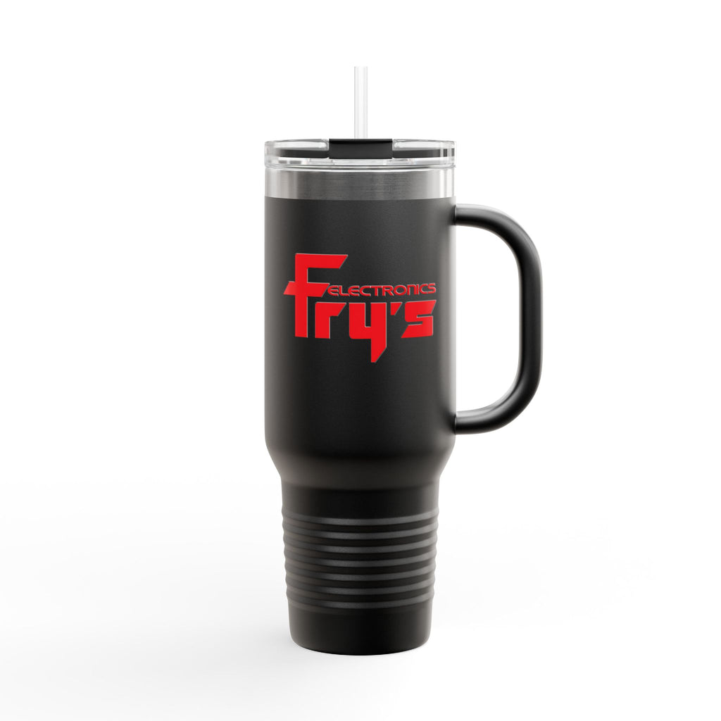 Fry's Electronics, Inc. 40oz Insulated Travel Mug Stainless Tumbler