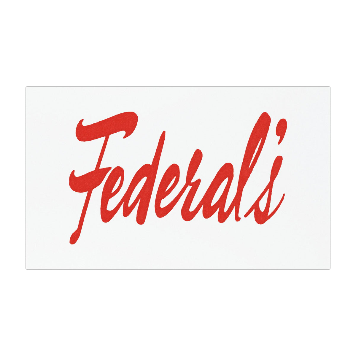 Federal's Car Magnet