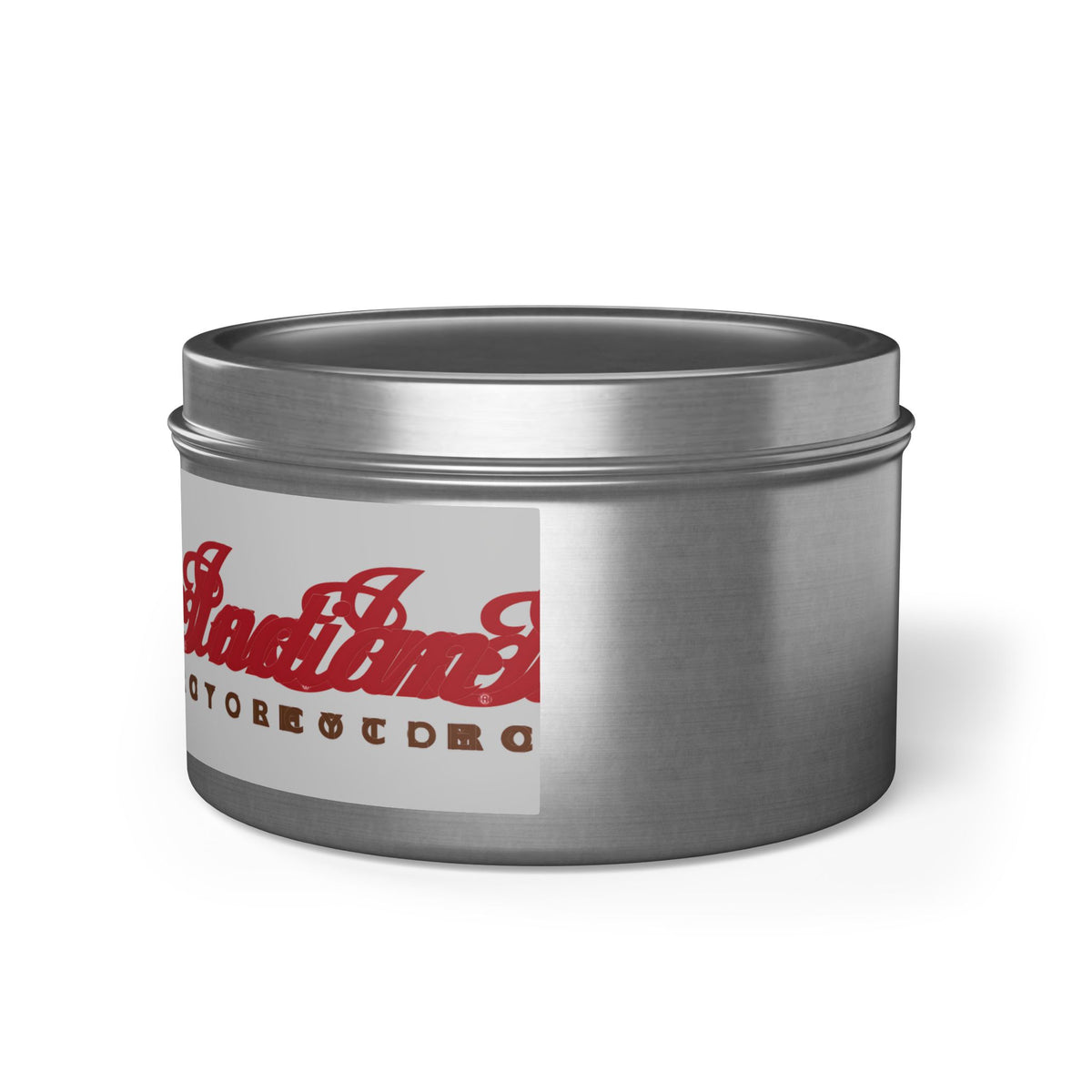 Indian Motorcycle Tin Candle
