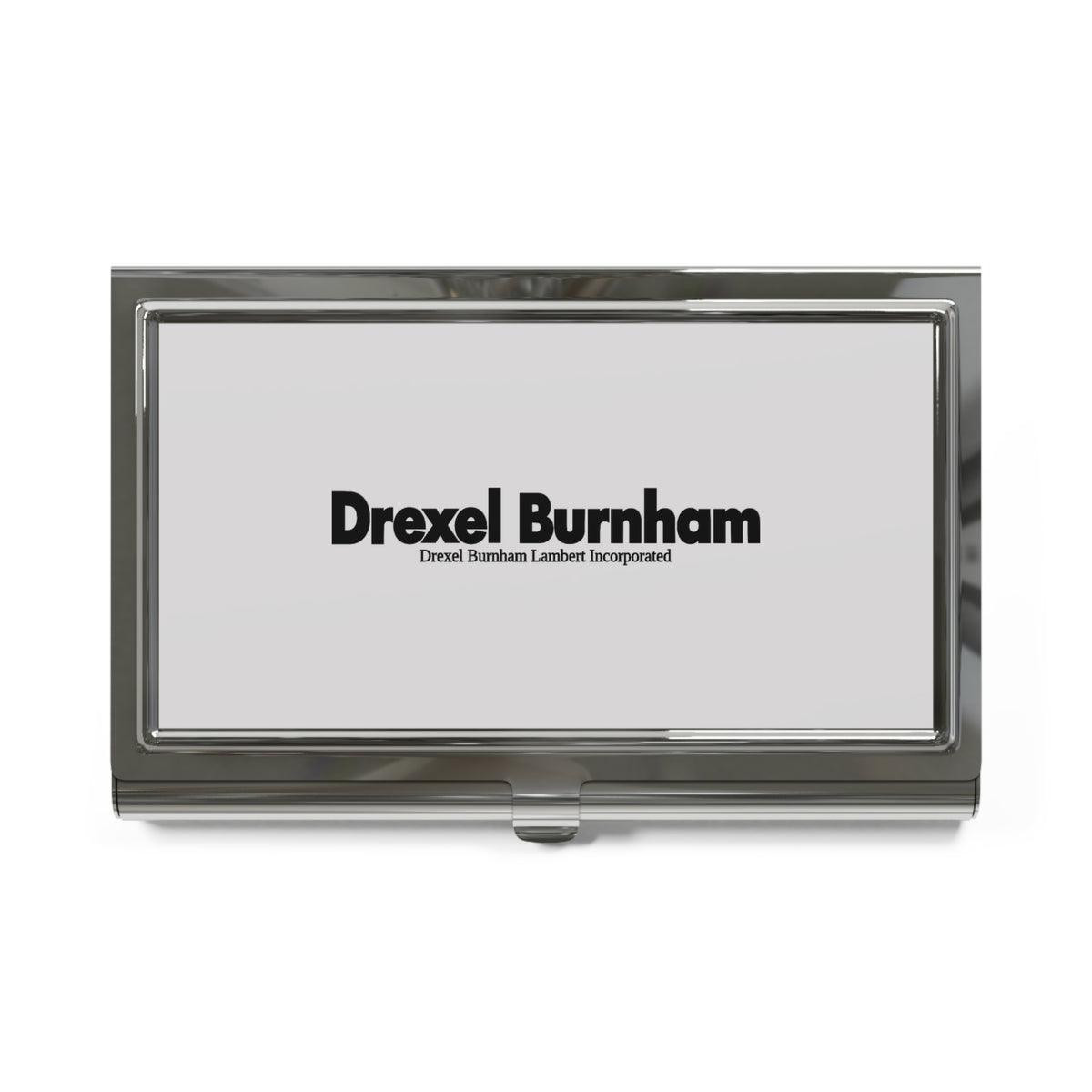 Drexel Burnham Lambert Metal Business Card Holder