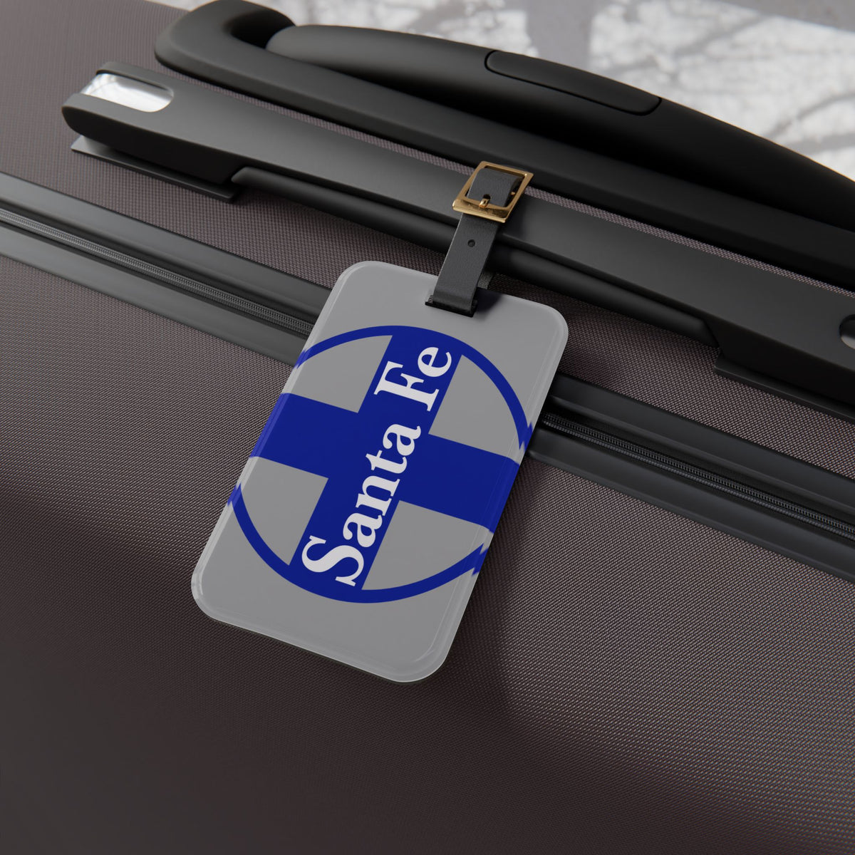 Atchison Topeka and Santa Fe Railway Luggage Tag
