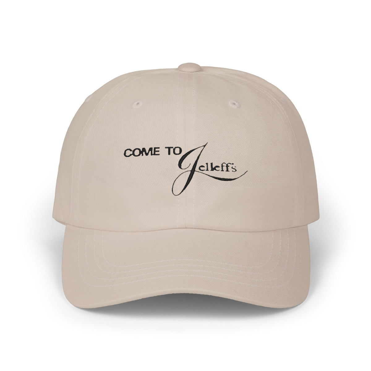 Jelleff's Embroidered Dad Cap Hat