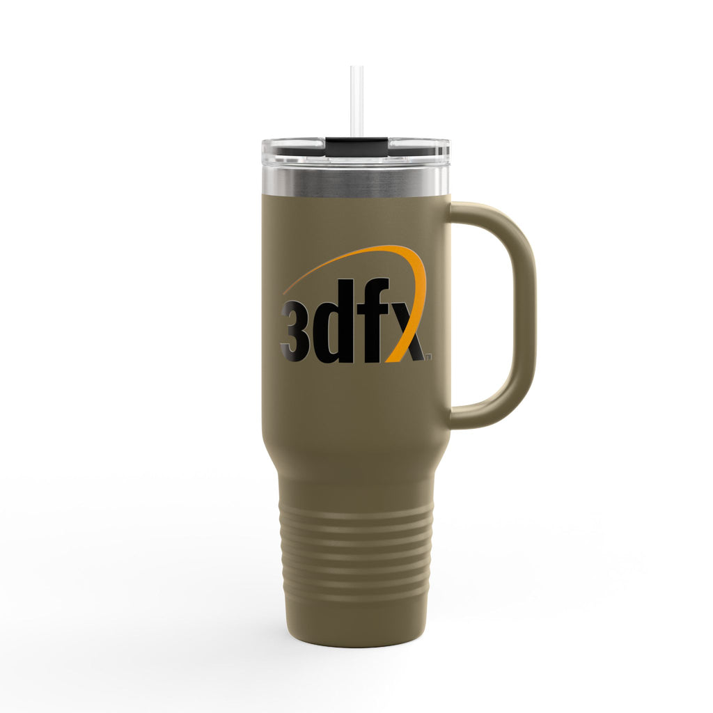 3dfx Interactive 40oz Insulated Travel Mug Stainless Tumbler