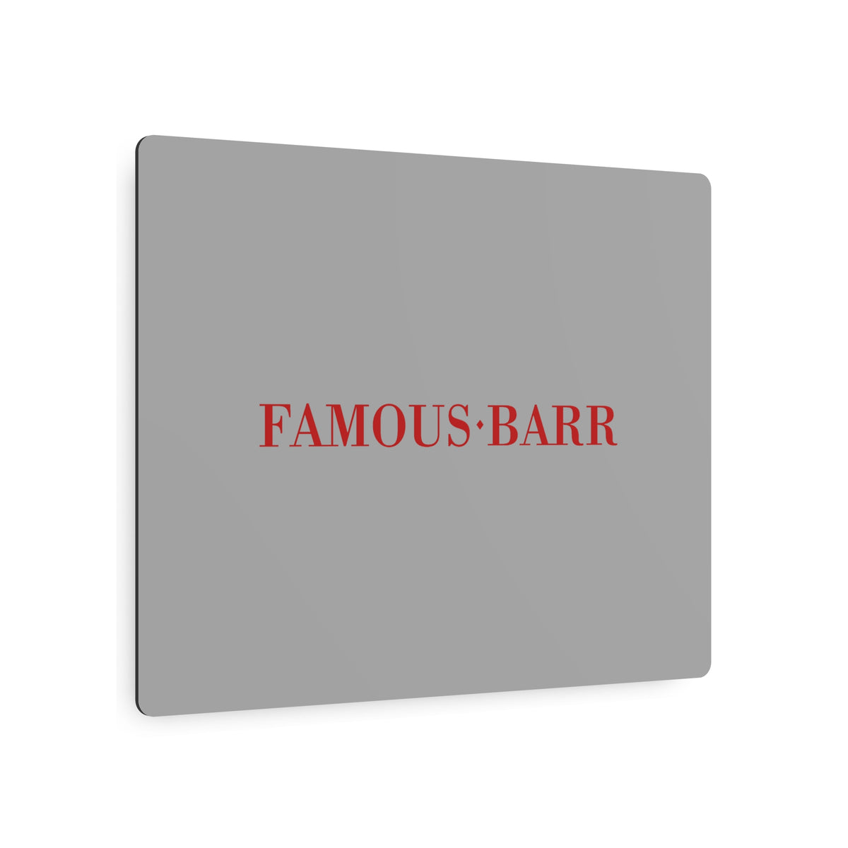 Famous-Barr Metal Sign