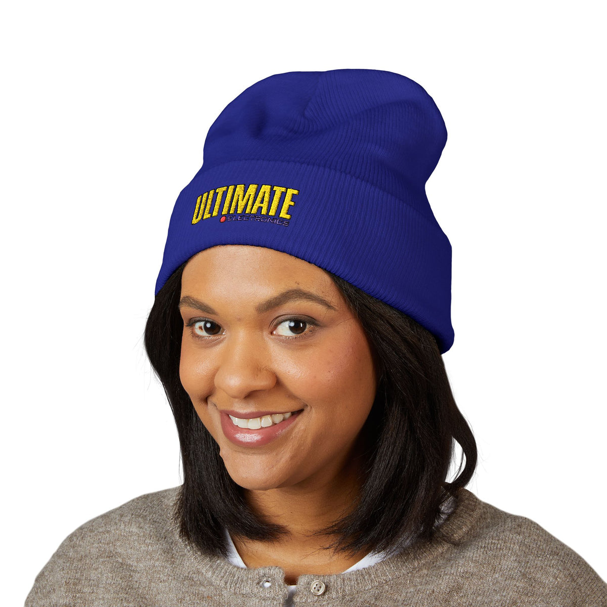Ultimate Electronics Cuffed Beanie