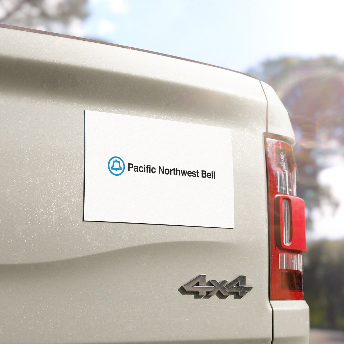 Pacific Northwest Bell Car Magnet