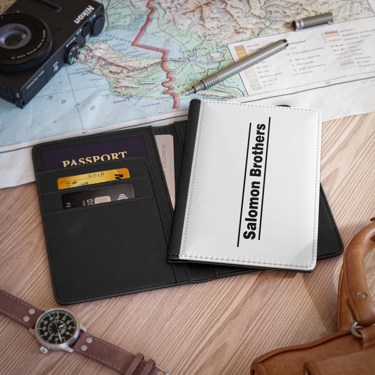 Salomon Brothers Passport Cover