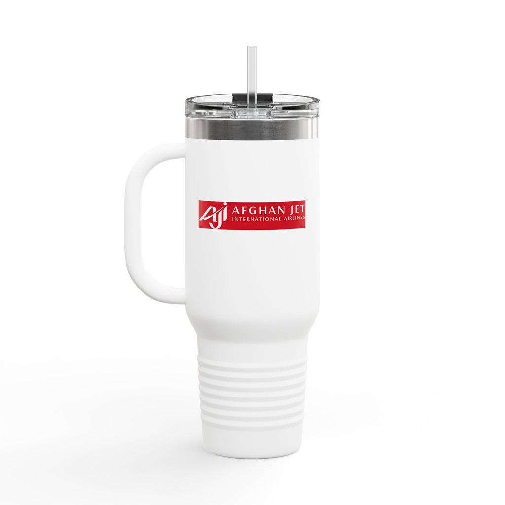 Afghan Jet International Airlines 40oz Insulated Travel Mug Stainless Tumbler