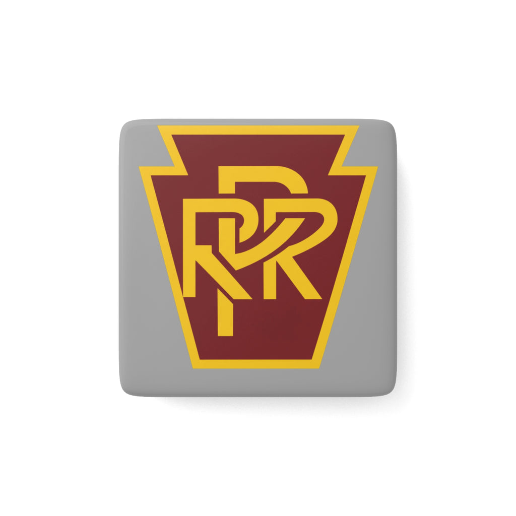 Pennsylvania Railroad Square Porcelain Fridge Magnet