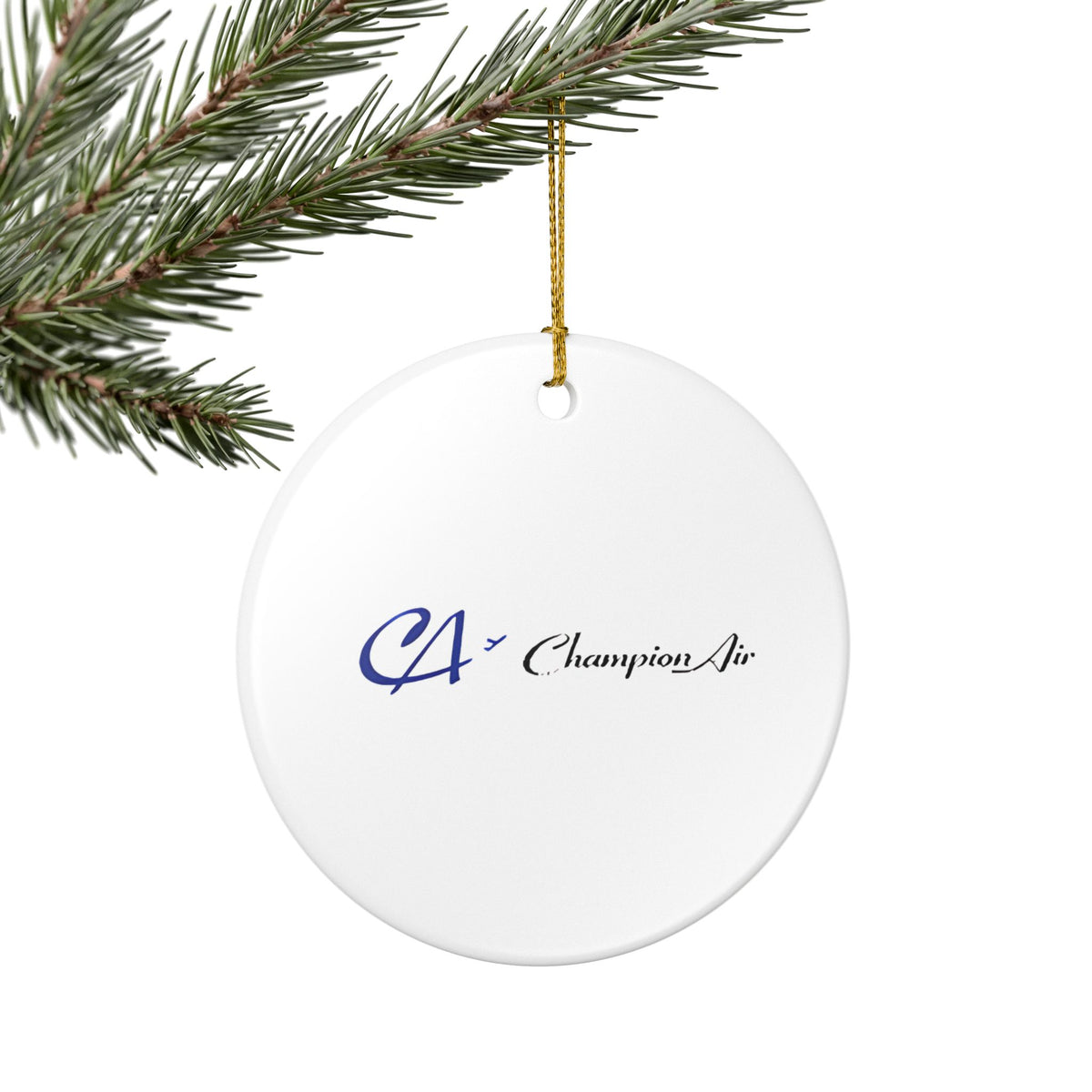 Champion Air Ceramic Ornament