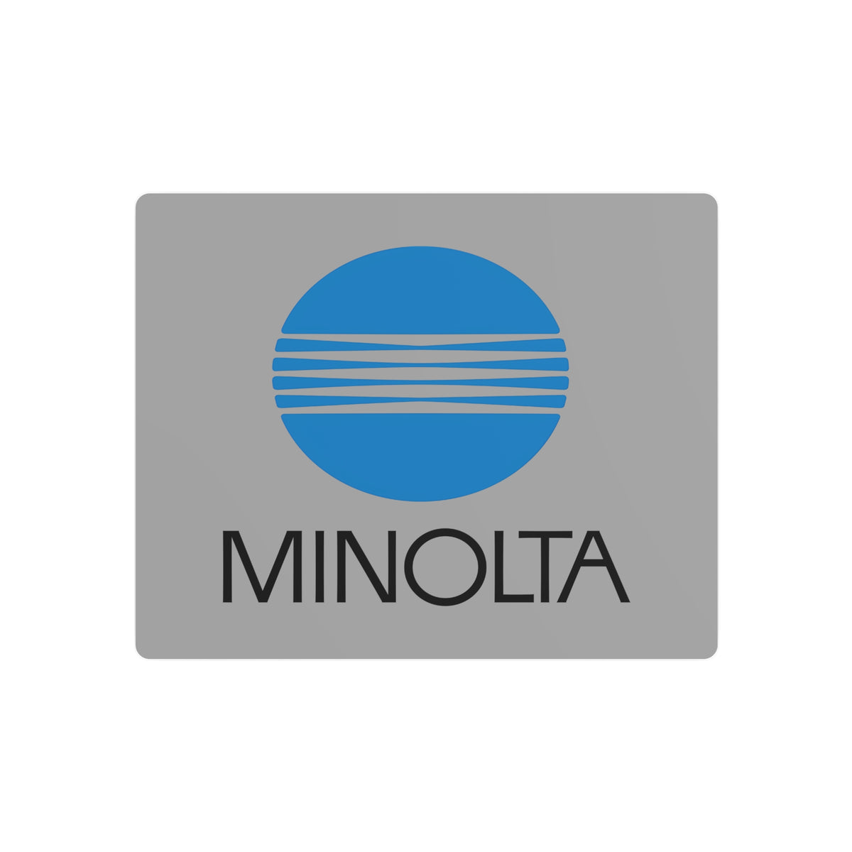 Minolta Metal Sign