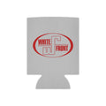 White Front Can Cooler