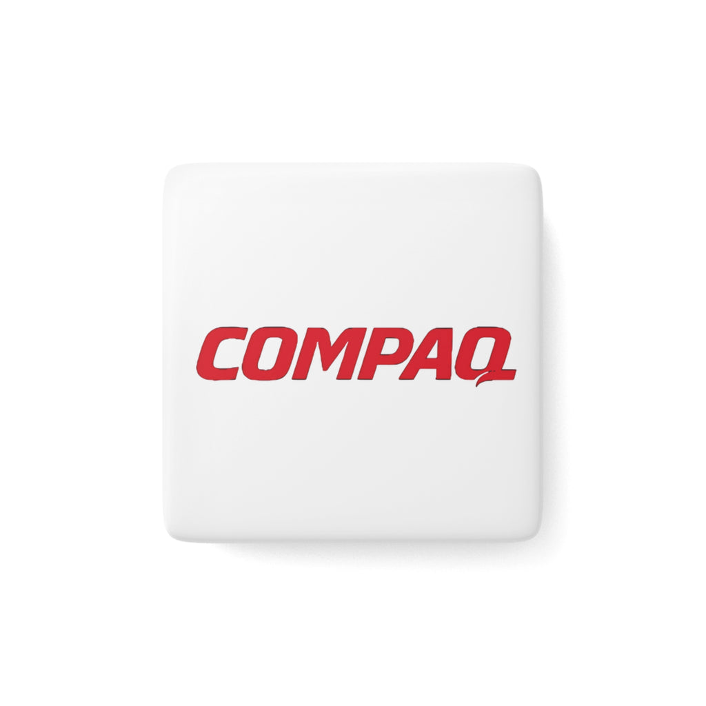 Compaq Square Porcelain Fridge Magnet