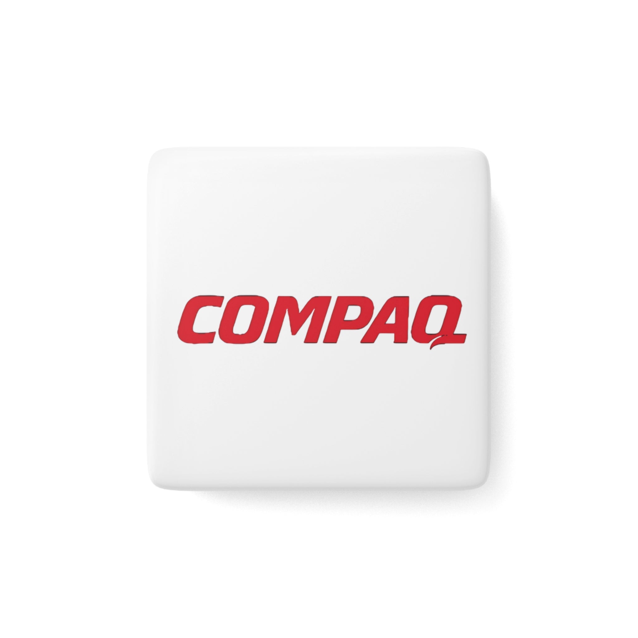 Compaq Square Porcelain Fridge Magnet