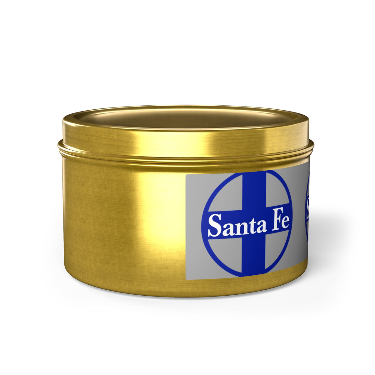 Atchison Topeka and Santa Fe Railway Tin Candle