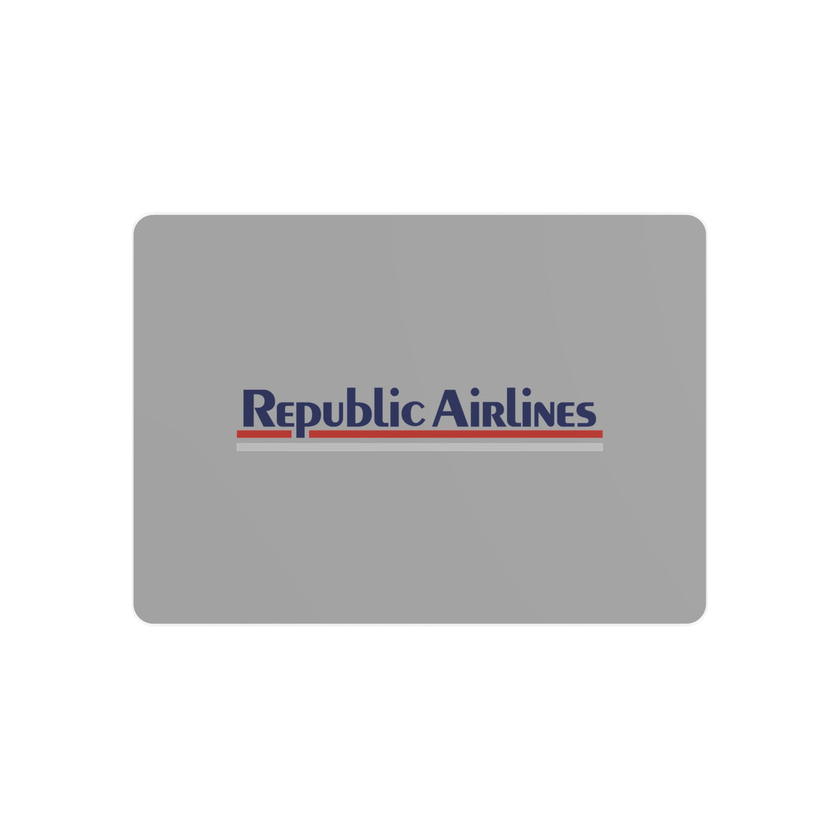 Republic Airlines Metal Sign