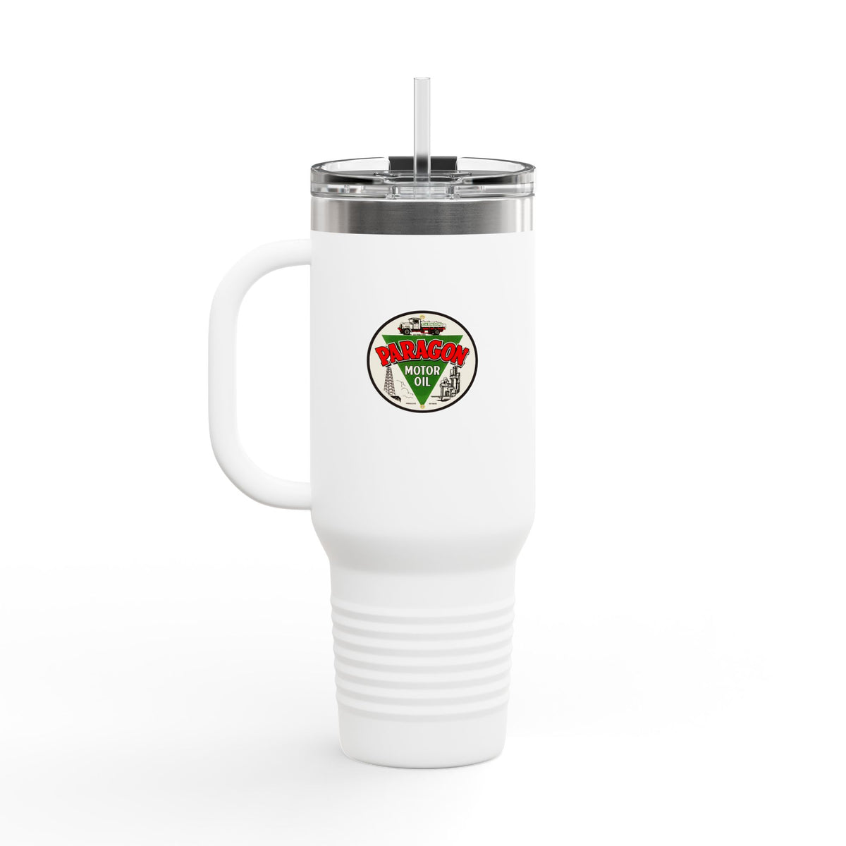 Paragon Oil 40oz Insulated Travel Mug Stainless Tumbler