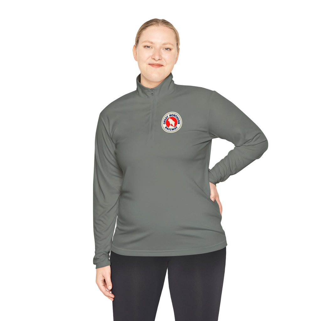 Great Northern Railway Unisex Quarter Zip Pullover