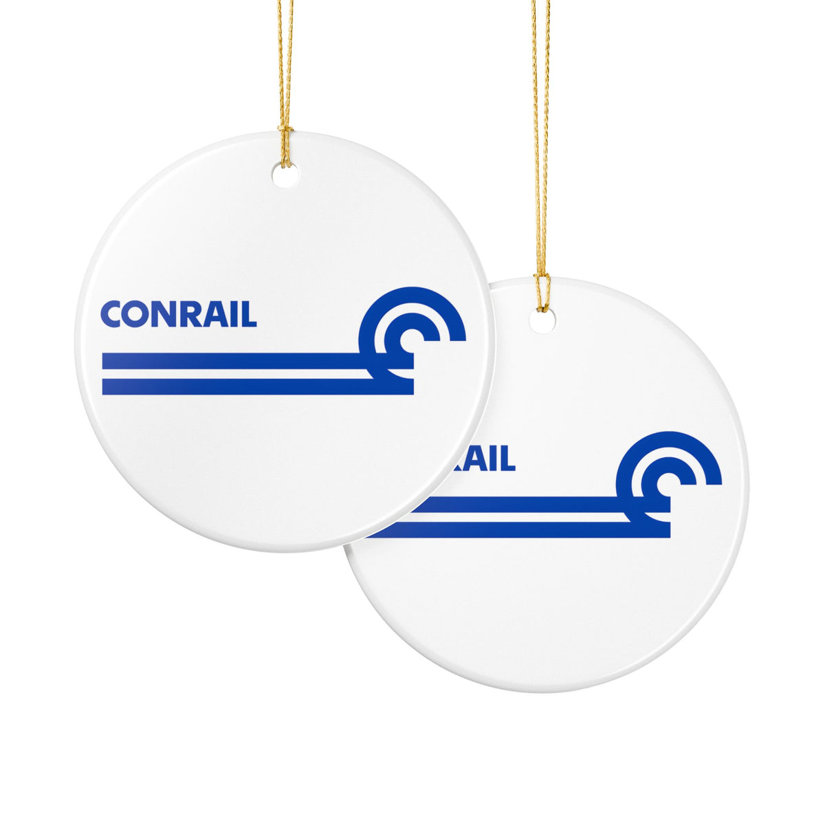 Conrail Ceramic Ornament