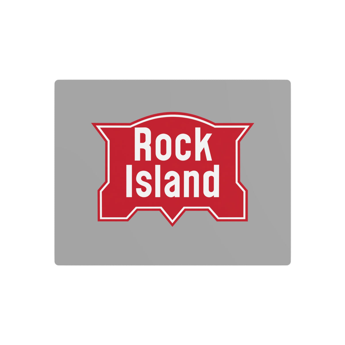 Chicago, Rock Island and Pacific Railroad Metal Sign
