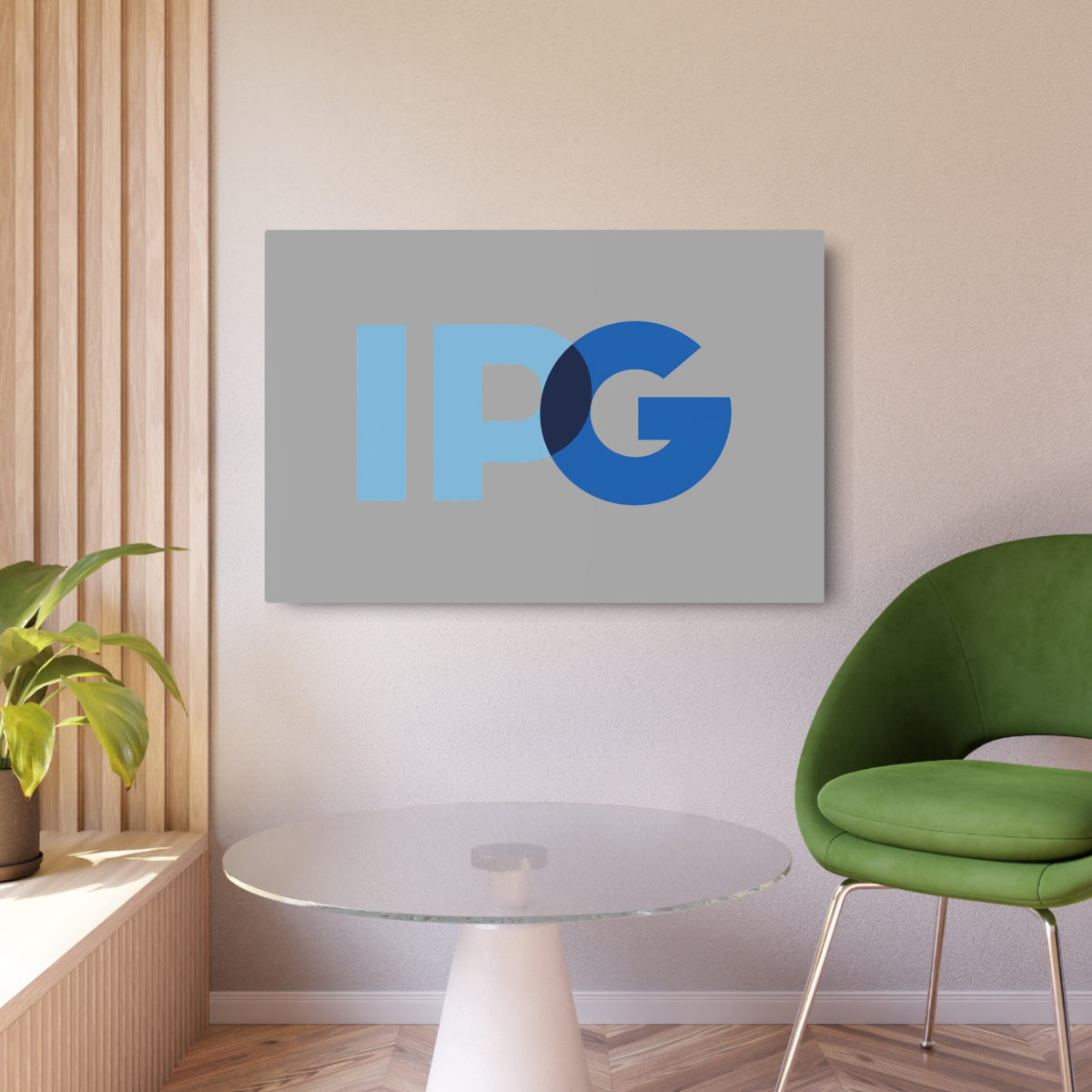 The Interpublic Group of Companies Metal Sign