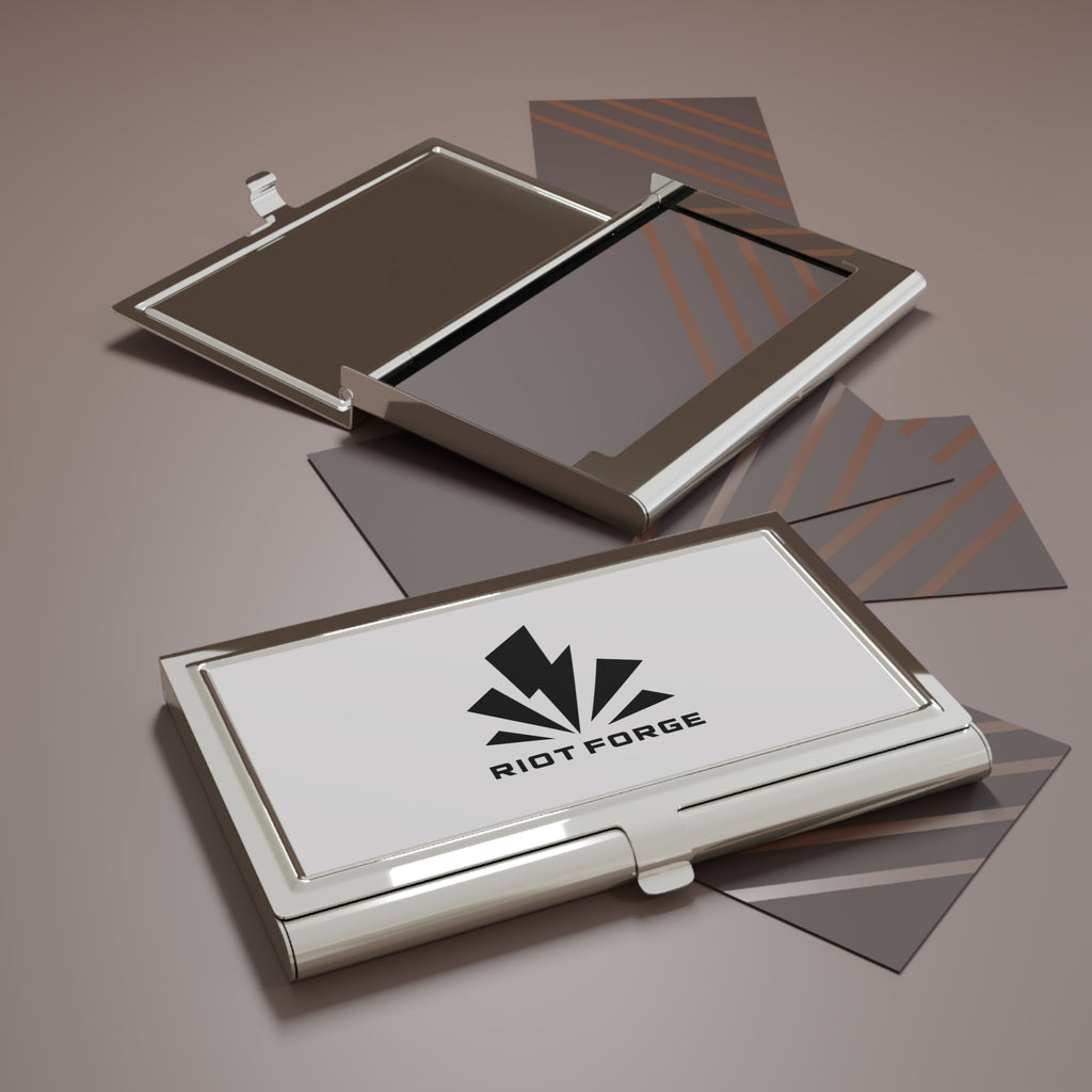 Riot Forge Metal Business Card Holder