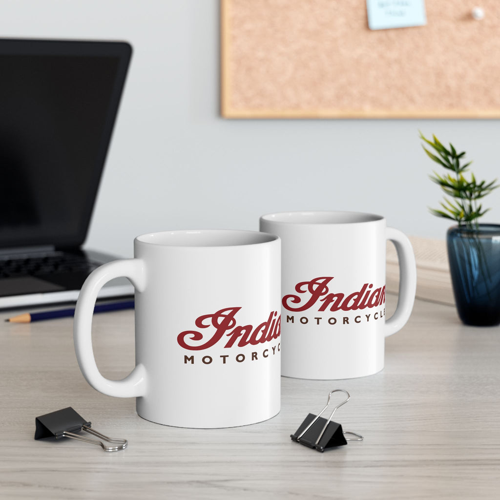 Indian Motorcycle Ceramic Mug