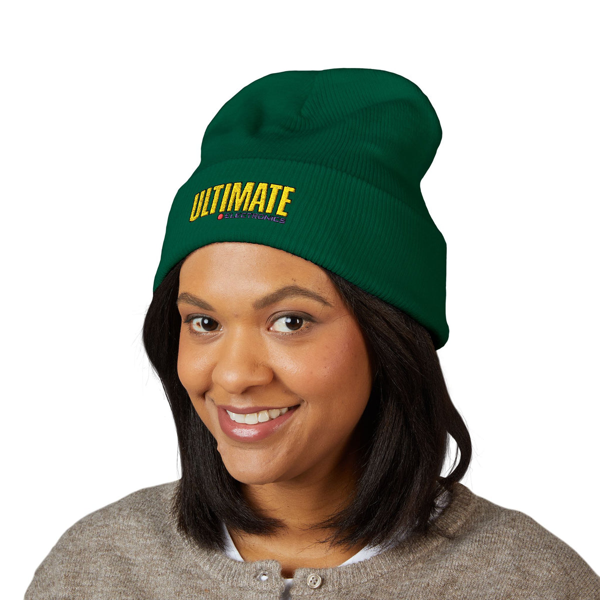 Ultimate Electronics Cuffed Beanie