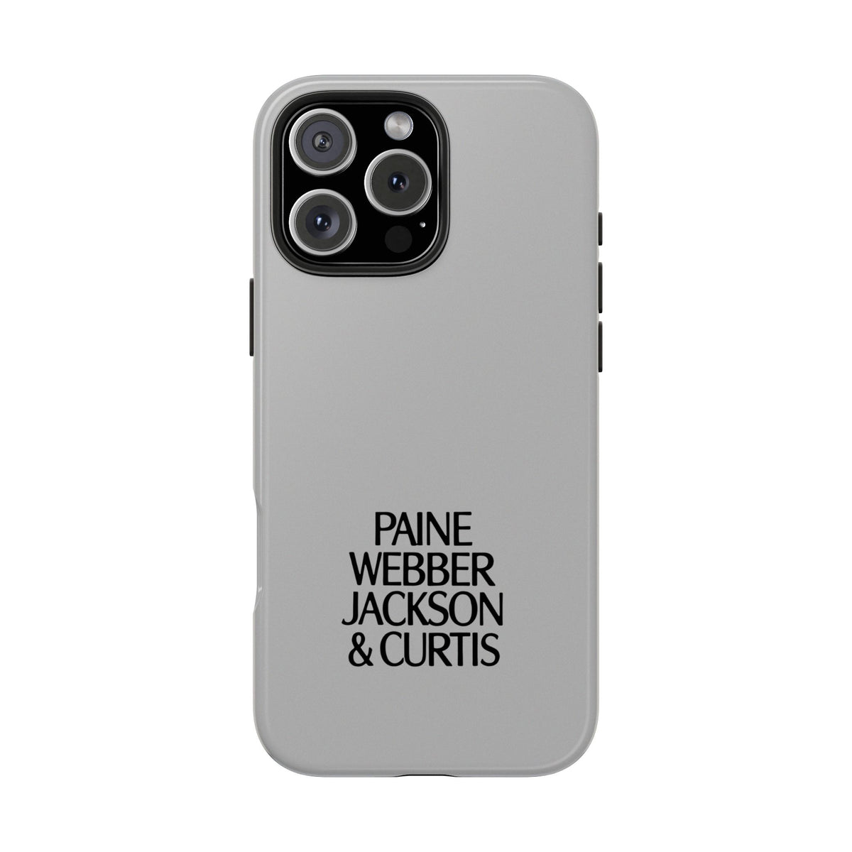 Paine Webber Jackson & Curtis Tough Phone Case