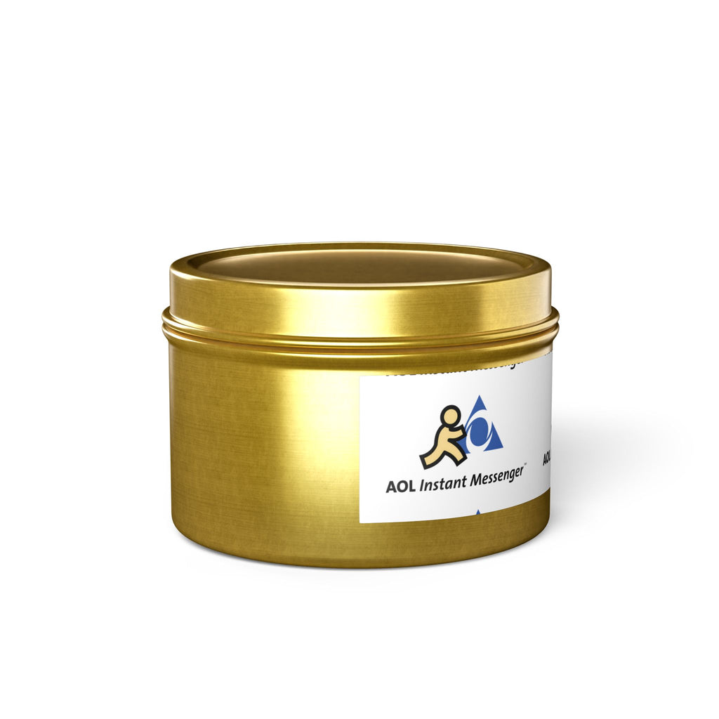 AOL Instant Messenger (AIM) Tin Candle