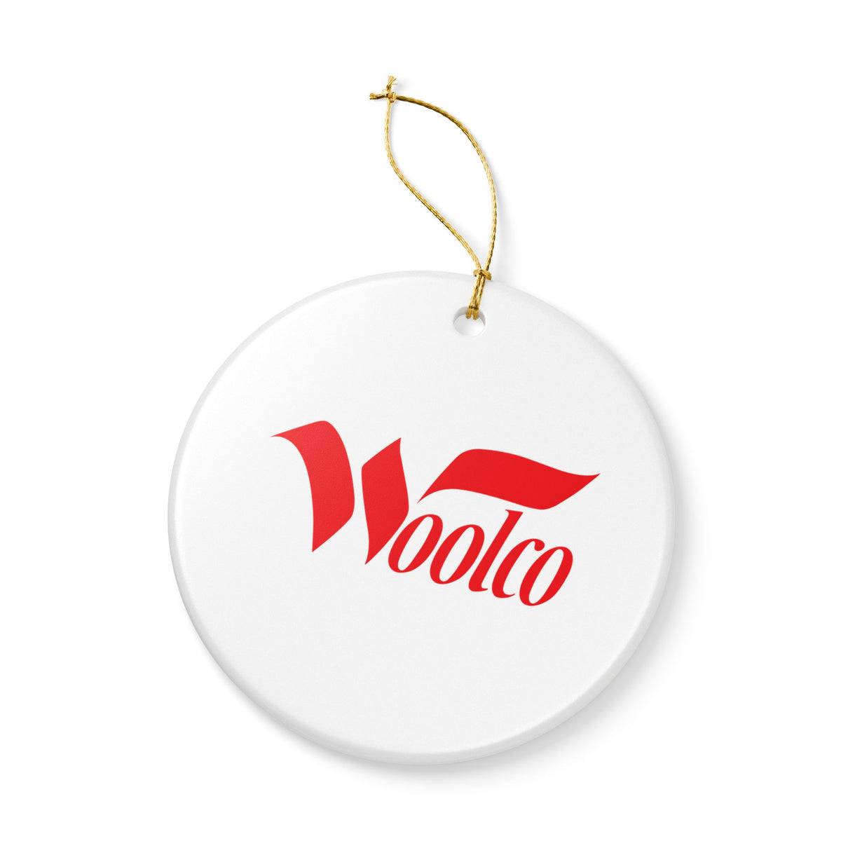 Woolco Ceramic Ornament