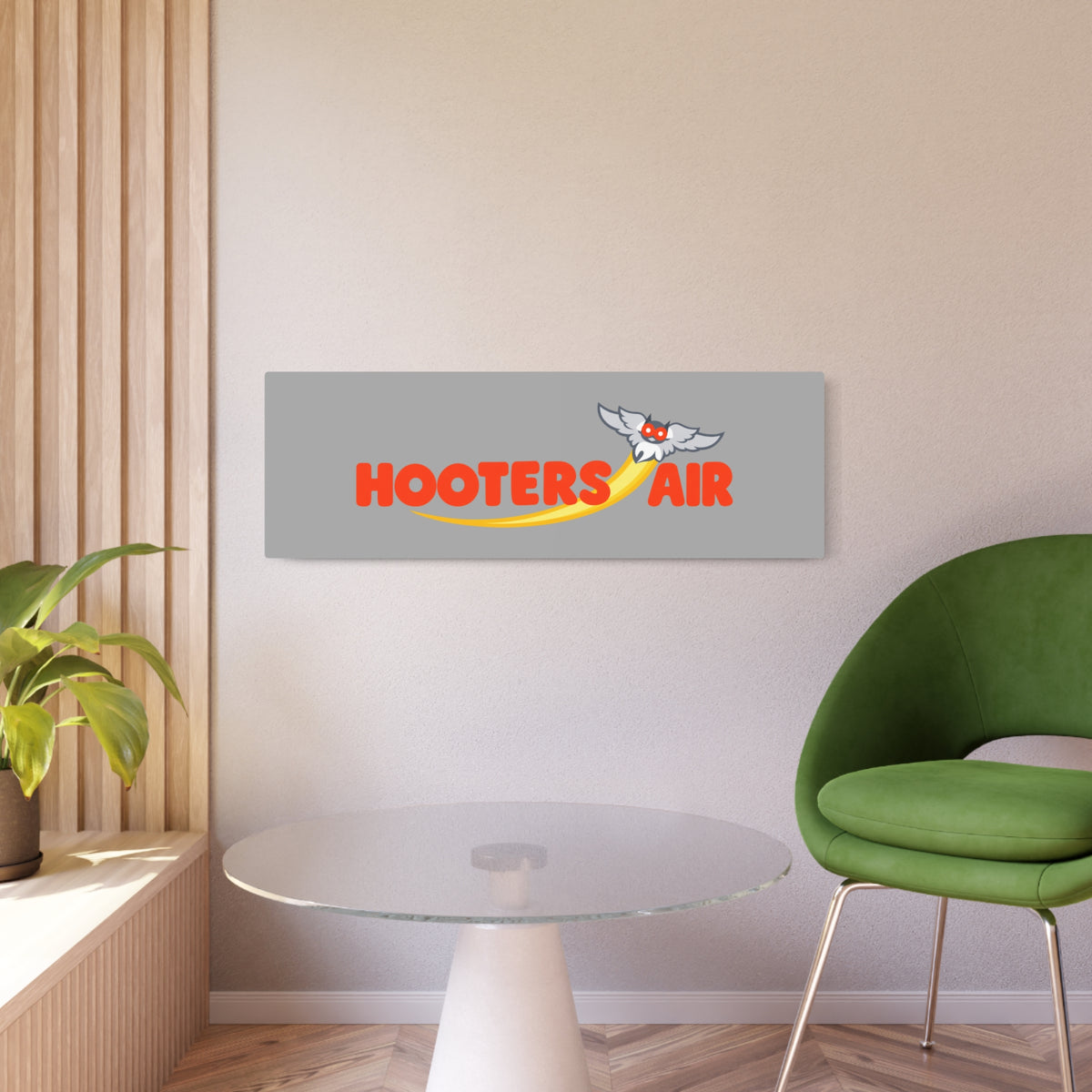 Hooters Air Metal Sign