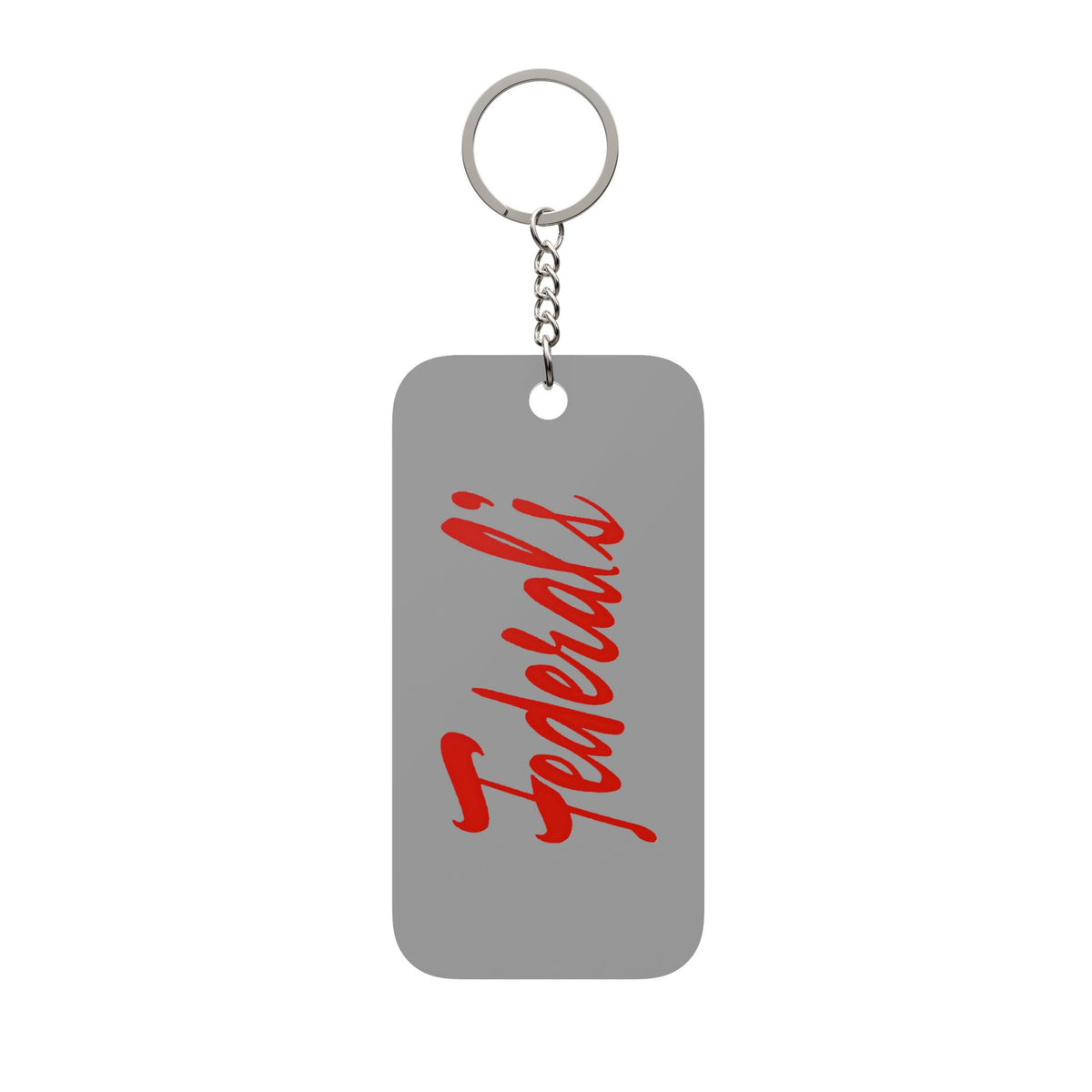 Federal's Double-Sided Keychain Charm