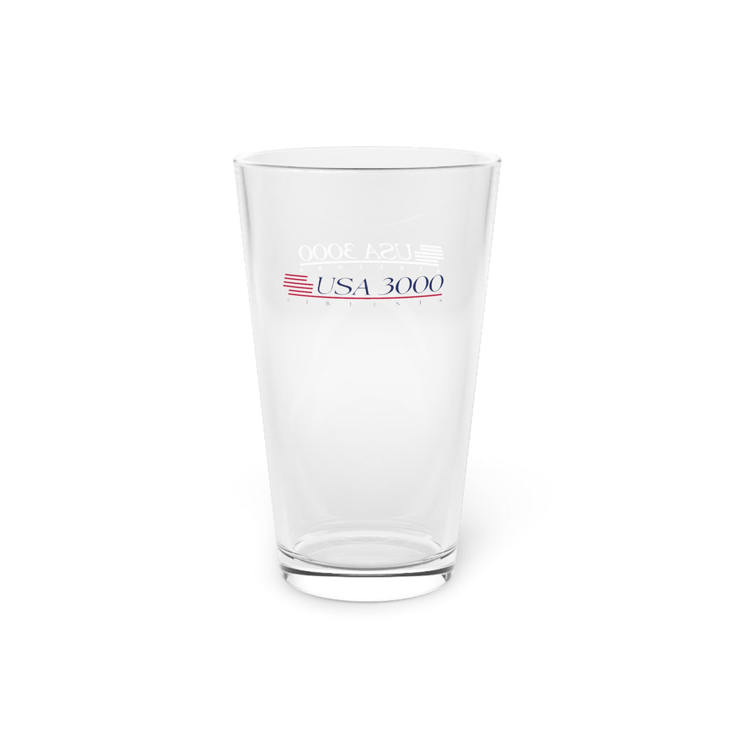 USA3000 Airlines 16oz Pint Glass